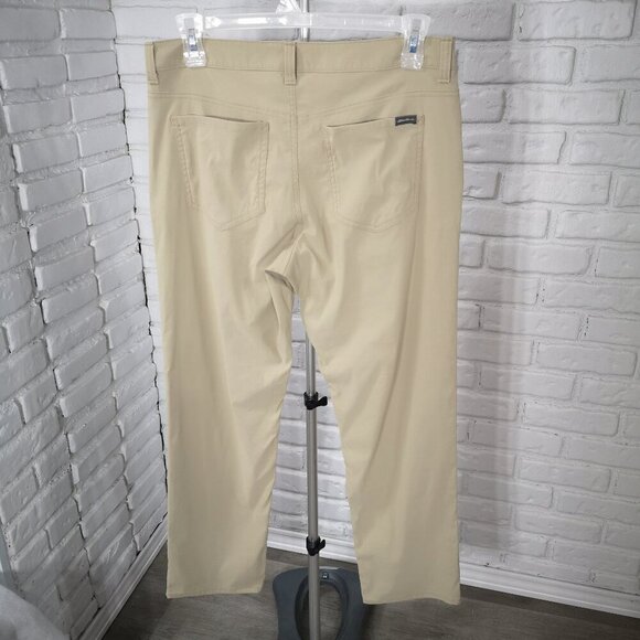 Eddie Bauer Men's Size 34/30 Tan Straight Legs Lightweight Casual Pants - Picture 2 of 13